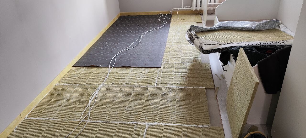 Минвата для звукоизоляции пола в квартире